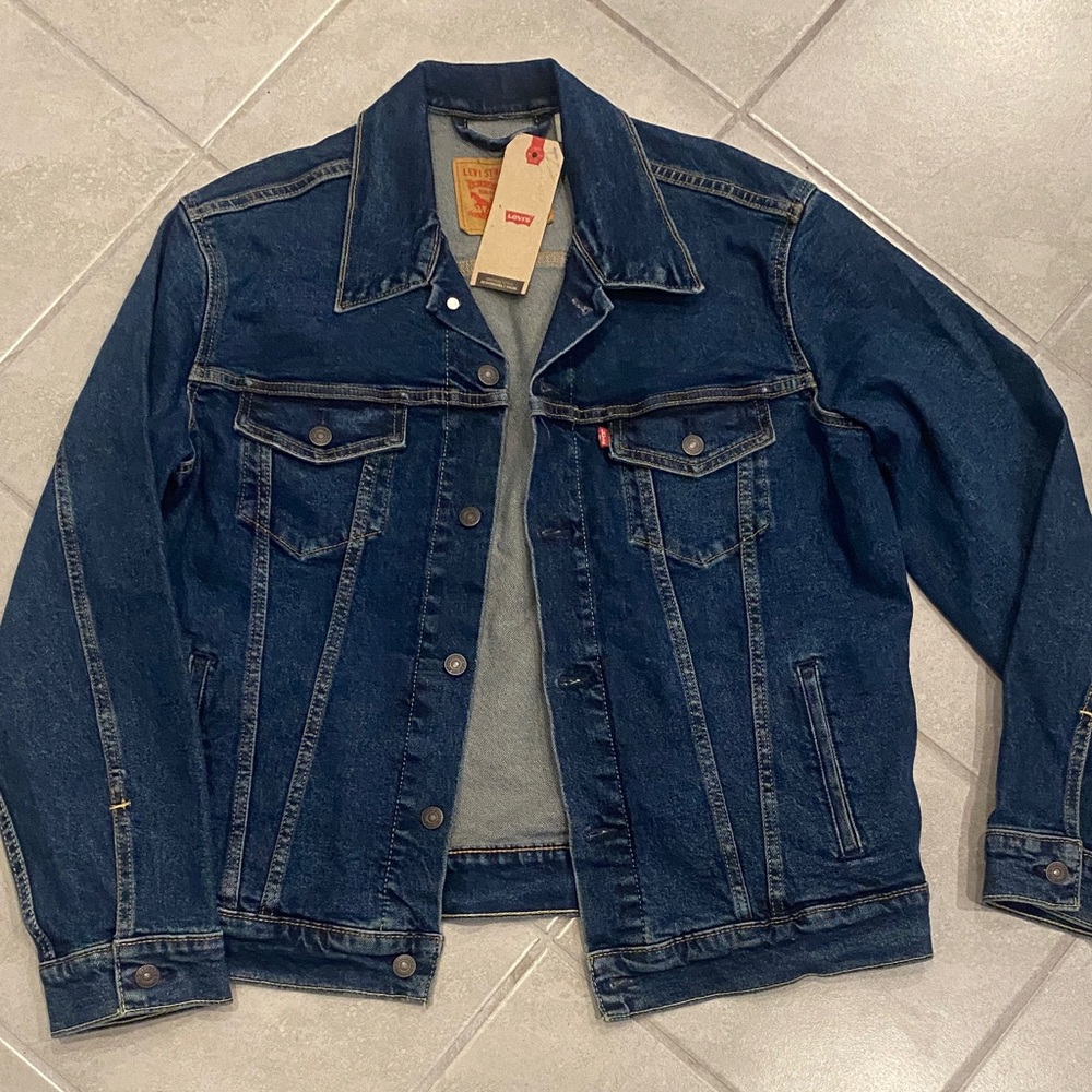 Levi's Indigo Blue Denim Trucker Jacket